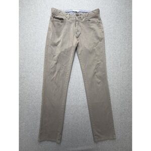 Peter Millar Jeans Mens 32x31 Beige Light Wash Straight Stretch Denim Pants
